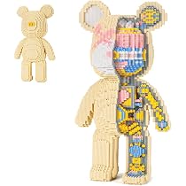 DAHONPA Animal Mechanical Dissection Bear Micro Building Blocks
